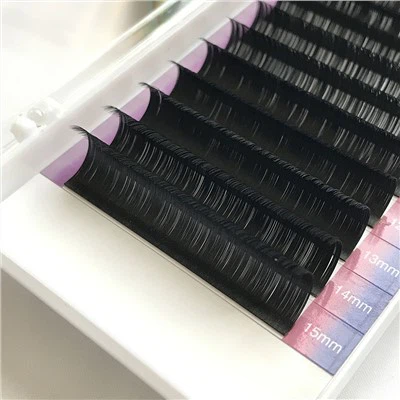 Σκούρες ματ επίπεδες κλασικές βλεφαρίδες