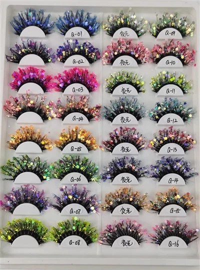 Βλεφαρίδες Glitter Strip