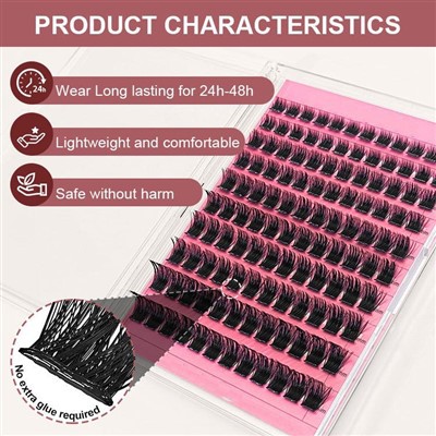 Πατήστε On Lashes No Glue